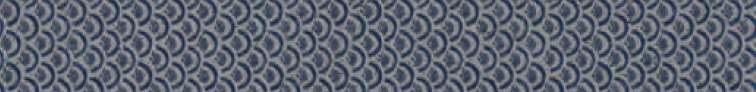 Керамогранит Ornamenta Maiolicata Fish Blue M15120FIB, цвет серый синий, поверхность матовая, прямоугольник, 150x1200