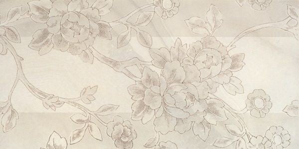 Декоративные элементы Roberto Cavalli Agata Decor Kimono Cromato Bianco Lapp 558809, цвет бежевый, поверхность лаппатированная, прямоугольник, 300x600