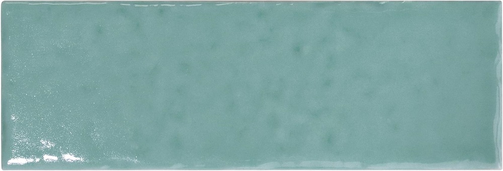 Керамогранит Wow Hammer Aqua 129172, цвет бирюзовый, поверхность глянцевая, прямоугольник, 50x150
