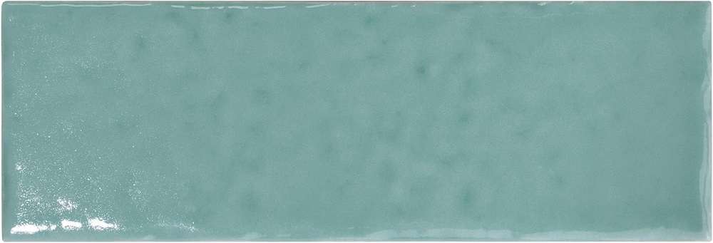 Керамогранит Wow Hammer Aqua 129172, цвет бирюзовый, поверхность глянцевая, прямоугольник, 50x150