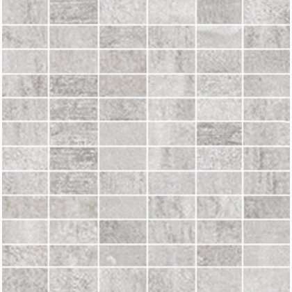 Мозаика Brennero Concrete Mosaico Rettangoli Grey Nat., цвет серый, поверхность матовая, квадрат, 300x300