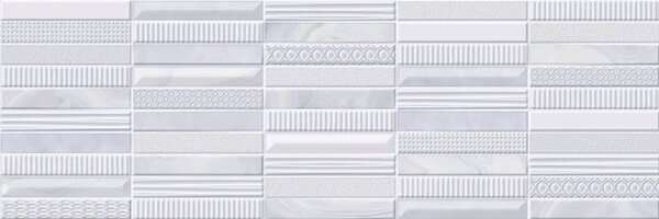 Керамическая плитка Emigres Style Nacar Blanco Rev., цвет серый, поверхность матовая, прямоугольник, 200x600