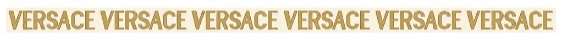 Бордюры Versace Maximvs Listello Firma Avorio/Oro Lux G0067723, цвет бежевый золотой, поверхность полированная, прямоугольник, 27x600