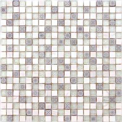 Мозаика Caramelle Mosaic Antichita Classica 11 (Стекло), цвет серый, поверхность глянцевая, квадрат, 310x310