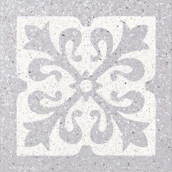 Керамогранит Marca Corona Forme Stemma F. D090, цвет серый, поверхность матовая, квадрат, 200x200