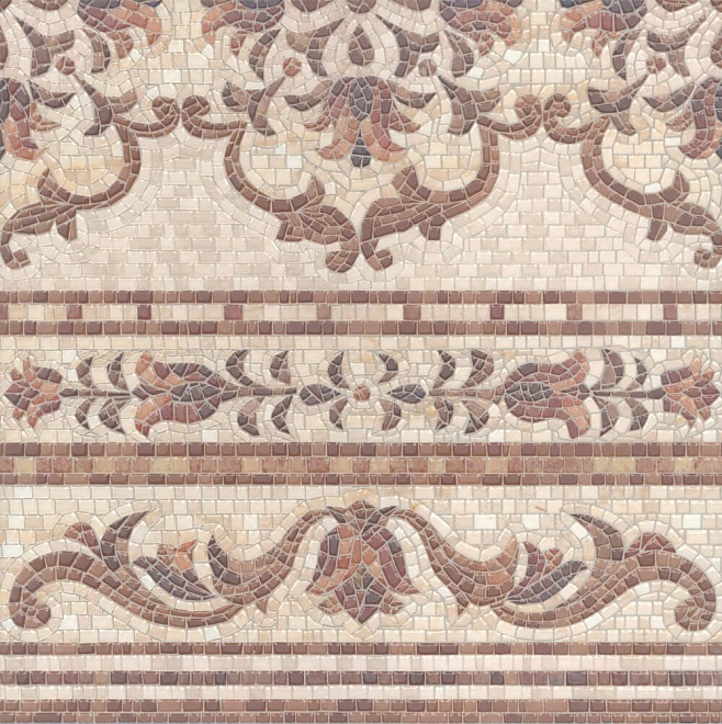 Декоративные элементы Kerama Marazzi Пантеон HGD\A236\SG1544L, цвет бежевый, поверхность лаппатированная, квадрат, 402x402