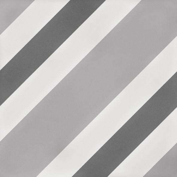 Керамогранит Wow Cement Pattern Decor Grey 106783, цвет серый, поверхность матовая, квадрат, 185x185