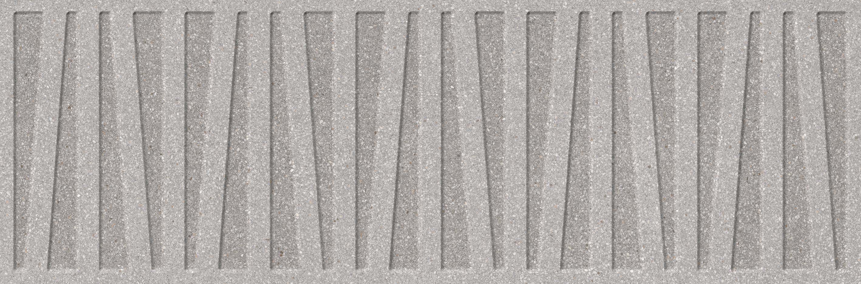 Керамическая плитка Vives Sica-R Cemento, цвет серый, поверхность матовая, прямоугольник, 320x990
