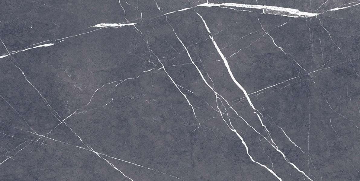Керамогранит Aleyra Navas black Lap, цвет чёрный, поверхность лаппатированная, прямоугольник, 600x1200