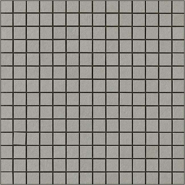 Мозаика Impronta Nuances Grigio Mosaico B NU023MB, цвет серый, поверхность матовая, квадрат, 300x300