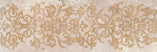 Декоративные элементы Нефрит керамика Декор Гордес Коричневый 04-01-1-17-03-15-414-0, цвет коричневый, поверхность матовая, прямоугольник, 200x600