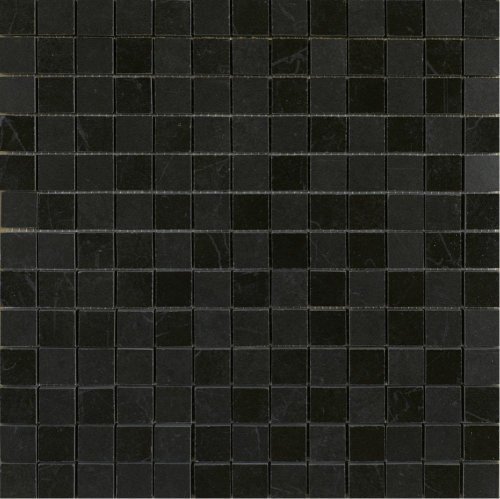 Мозаика Marazzi Italy Evolutionmarble Mosaico Nero Marquina Lux MK2J, цвет чёрный, поверхность полированная, квадрат, 290x290