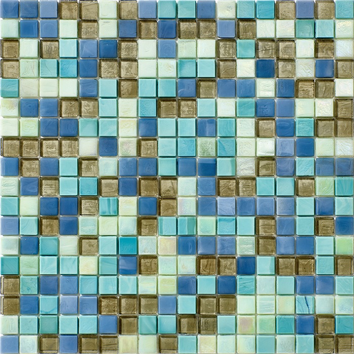 Мозаика L'Antic Colonial Water Nordic Excellence 100274373, цвет разноцветный, поверхность матовая, квадрат, 296x296