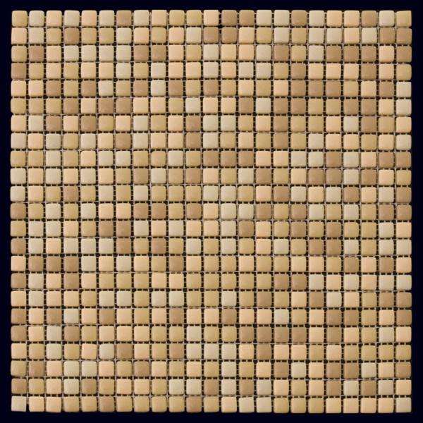 Мозаика Natural Mosaic Flex Mix TC-09 (Стекло), цвет бежевый, поверхность глянцевая, квадрат, 315x315