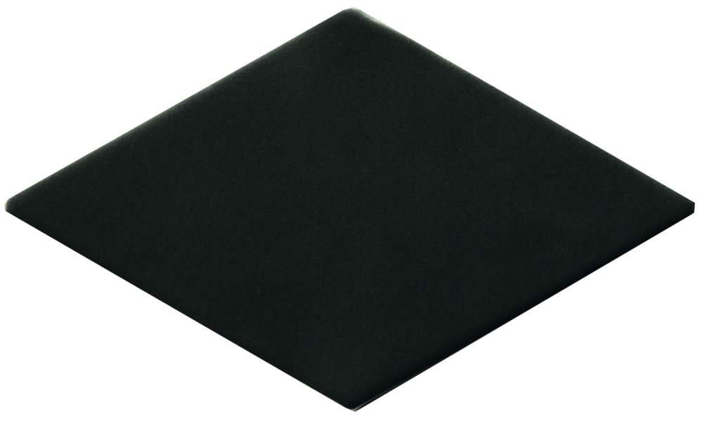 Керамическая плитка Natucer New Panal Rombo Carbo, цвет чёрный тёмный, поверхность глянцевая, прямоугольник, 85x150