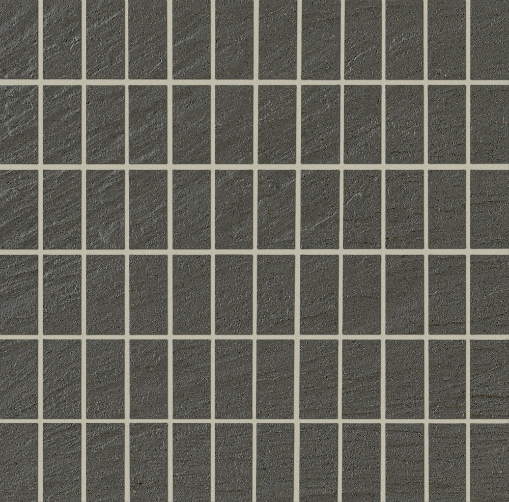 Мозаика Terratinta Archgres Mid Grey Mos. TTAR05M2SL, цвет серый, поверхность структурированная, квадрат, 300x300