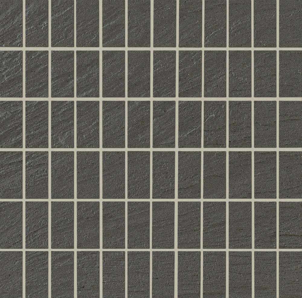 Мозаика Terratinta Archgres Mid Grey Mos. TTAR05M2SL, цвет серый, поверхность структурированная, квадрат, 300x300