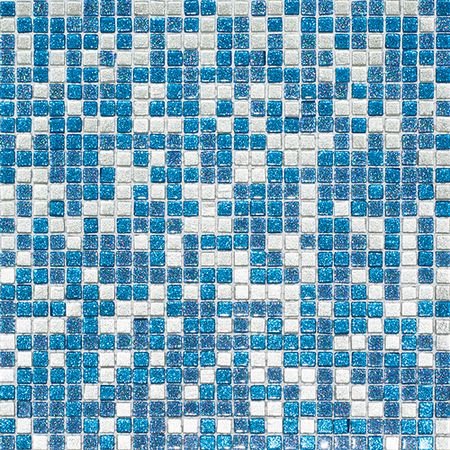 Мозаика Colori Viva Levanto CV11003, цвет голубой, поверхность глянцевая, квадрат, 298x298