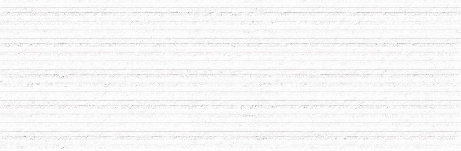 Керамическая плитка Keraben Mood Strata Blanco, цвет белый, поверхность матовая, прямоугольник, 300x900