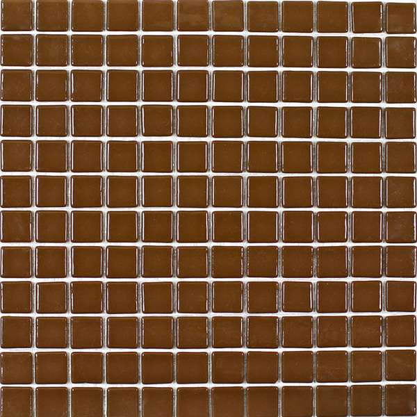 Мозаика Mosavit Monocolores Toupe MC-802, цвет коричневый, поверхность глянцевая, квадрат, 316x316