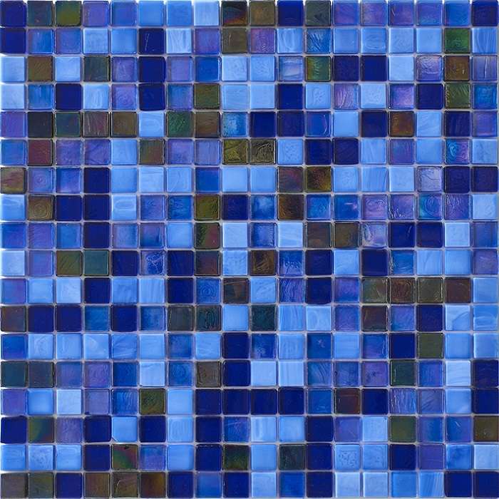 Мозаика L'Antic Colonial Water Ocean Excellence 100273633, цвет синий, поверхность матовая, квадрат, 296x296