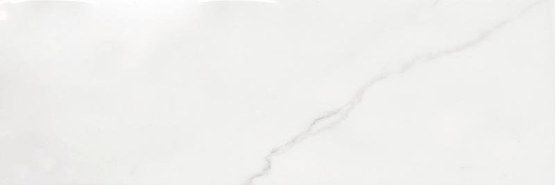Керамическая плитка Baldocer Polaris Bombato Brillo rect, цвет белый, поверхность глянцевая, прямоугольник, 300x900