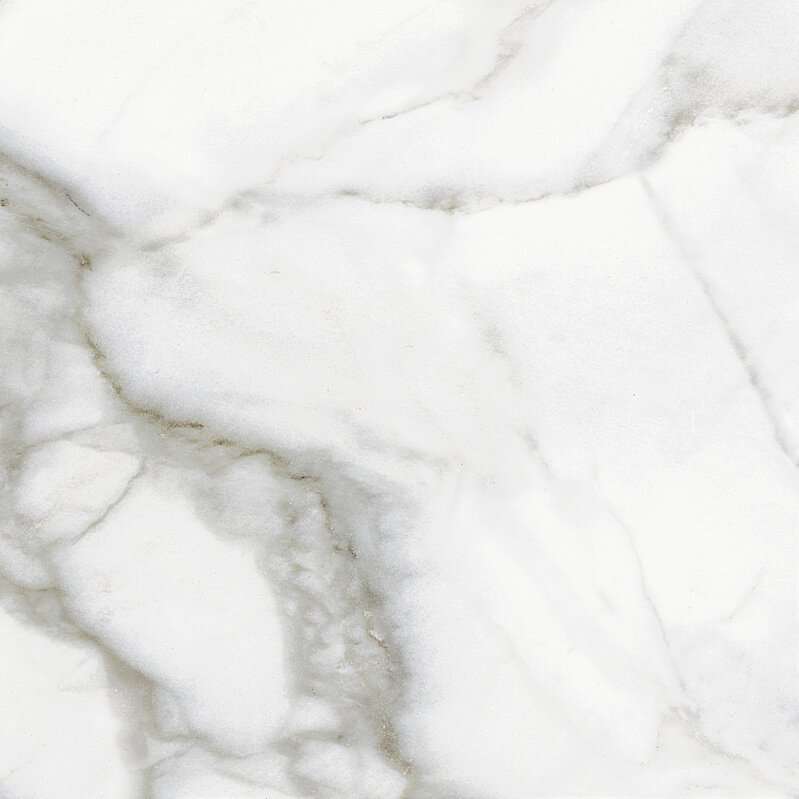 Керамогранит Cersanit Siena Белый A16008, цвет белый серый, поверхность глазурованная, квадрат, 420x420
