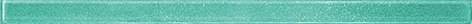 Бордюры Керамин Фреш 2, цвет бирюзовый, поверхность глянцевая, прямоугольник, 400x20