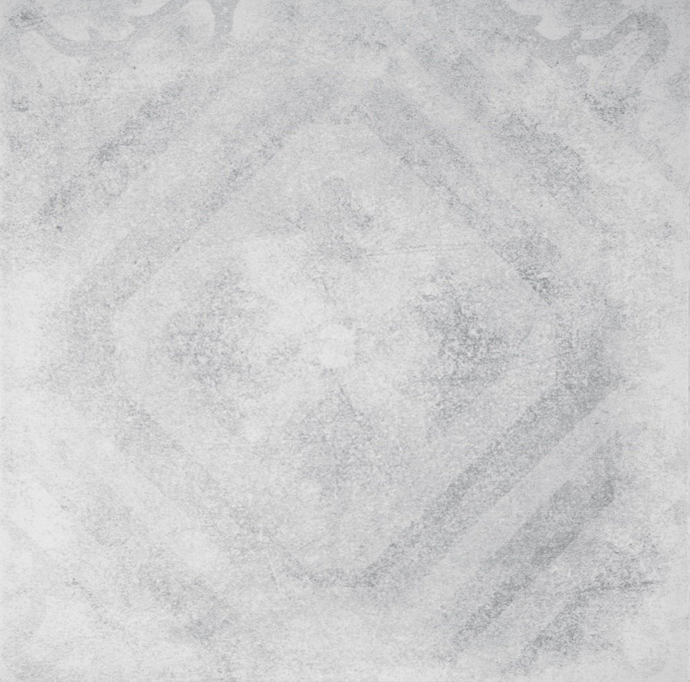 Декоративные элементы Terratinta Betonepoque White-Grey Louise 05 TTBEWG05N, цвет серый, поверхность матовая, квадрат, 200x200