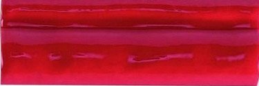 Бордюры Cevica Moldura Antic Rojo, цвет красный, поверхность глянцевая, прямоугольник, 50x150