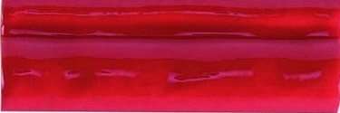 Бордюры Cevica Moldura Antic Rojo, цвет красный, поверхность глянцевая, прямоугольник, 50x150