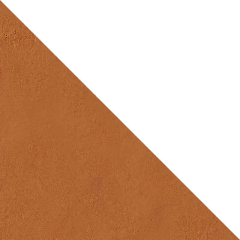Керамогранит Mutina Tierras Rust Half Square PUTI77, цвет терракотовый, поверхность матовая, квадрат, 600x600
