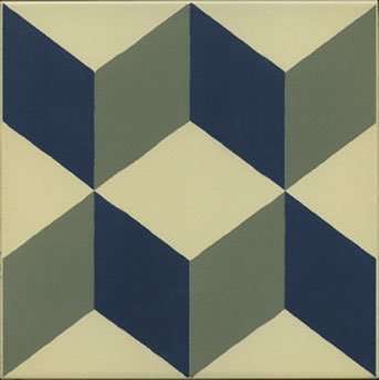 Декоративные элементы Vives 1900 Guell-1, цвет разноцветный, поверхность матовая, квадрат, 200x200