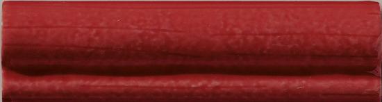 Бордюры El Barco Moldura Chic Carmin, цвет красный, поверхность глянцевая, прямоугольник, 40x150