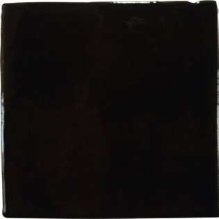 Керамическая плитка Cevica Antic Negro, цвет чёрный тёмный, поверхность глянцевая, квадрат, 130x130