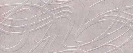 Керамическая плитка Керлайф Greta Gris Ricamo 1 1c, цвет сиреневый, поверхность матовая, прямоугольник, 201x505