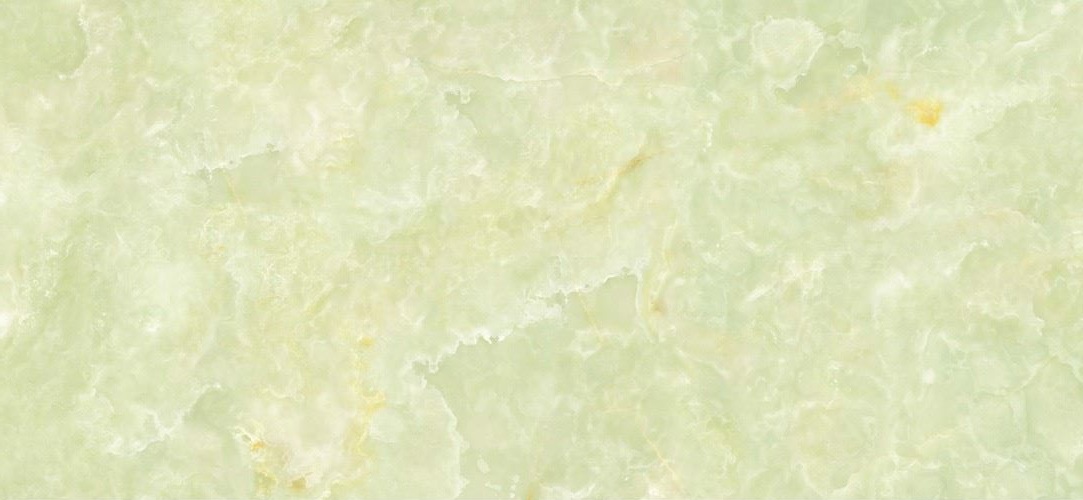 Широкоформатный керамогранит Zodiac Onyx Verde MN667CP261206, цвет зелёный, поверхность глянцевая, прямоугольник, 1200x2600