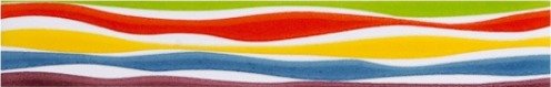 Бордюры Cinca Mirage Multicolour Maryland 0000/432, цвет разноцветный, поверхность глянцевая, прямоугольник, 40x250