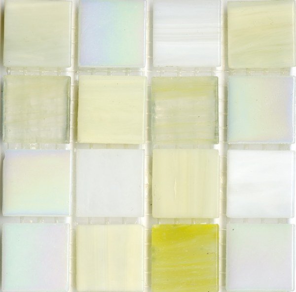 Мозаика JNJ Mosaic Интерьерные Cмеси 200x200 V-J8110 White Pearl, цвет разноцветный, поверхность глянцевая, квадрат, 200x200