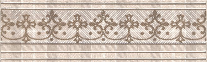Бордюры Kerama Marazzi Бордюр Традиция AD\A182\8236, цвет бежевый, поверхность матовая, прямоугольник, 57x200