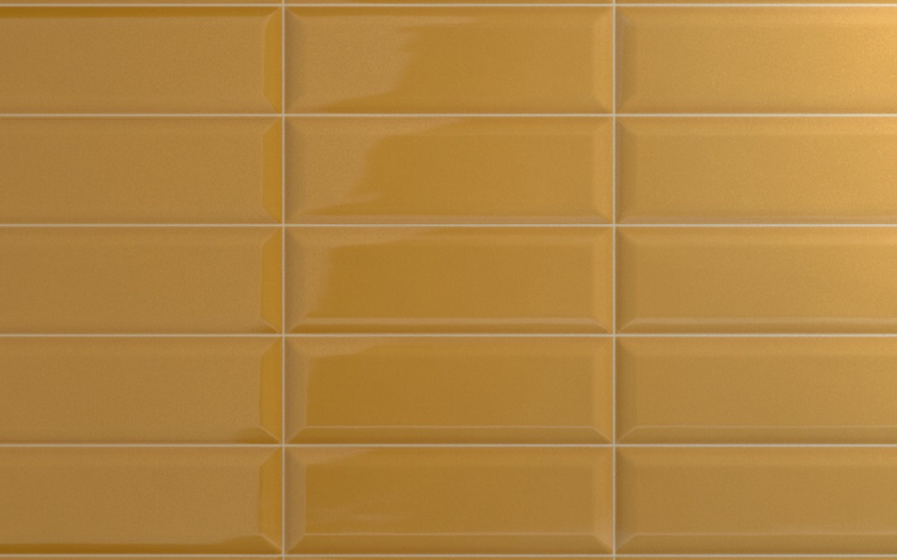 Керамическая плитка Iris Adamas Flavus 754972, цвет коричневый, поверхность глянцевая, прямоугольник, 100x300