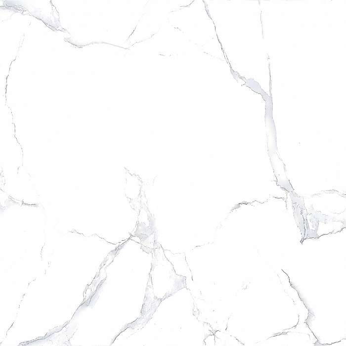 Керамогранит  Alpine Carrara, цвет белый серый, поверхность полированная, квадрат, 600x600