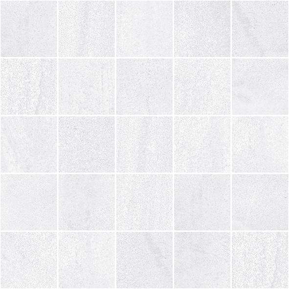 Мозаика Laparet Metallica Декор мозаичный светлый MM34033, цвет белый, поверхность матовая, квадрат, 250x250
