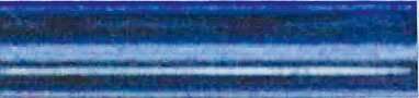 Бордюры Brennero Blooming London Bleu Piano Lavoro, цвет синий, поверхность глянцевая, прямоугольник, 50x200