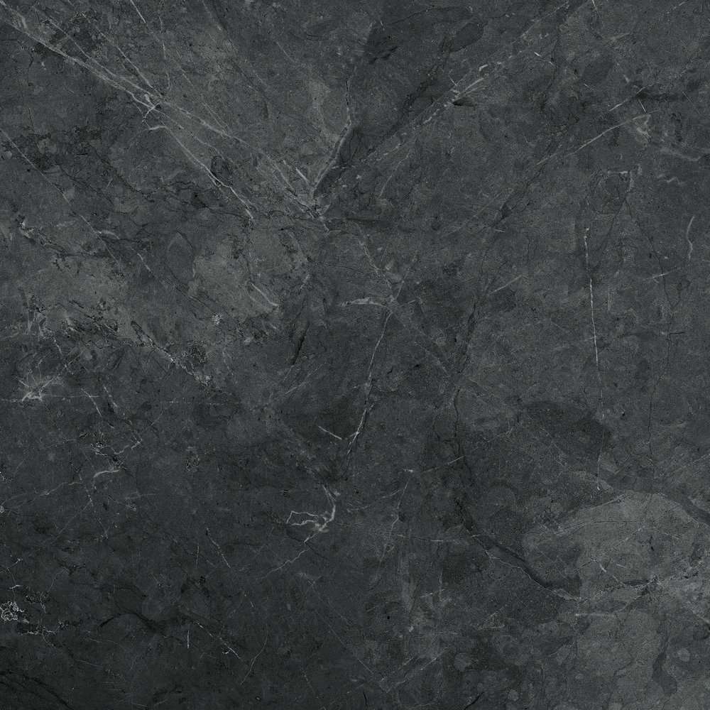 Керамогранит ABK Sensi Pietra Grey Sable Ret 1SR01700, цвет чёрный, поверхность натуральная, квадрат, 600x600
