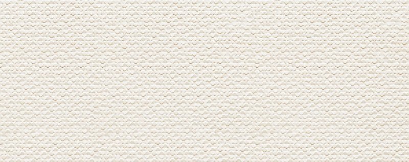 Керамическая плитка Tubadzin Coralle Ivory STR, цвет слоновая кость, поверхность матовая, прямоугольник, 298x748