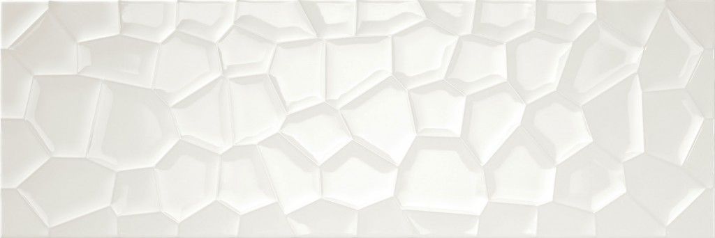 Декоративные элементы Undefasa Colorgloss Blanco Honey, цвет белый, поверхность глянцевая, прямоугольник, 250x750