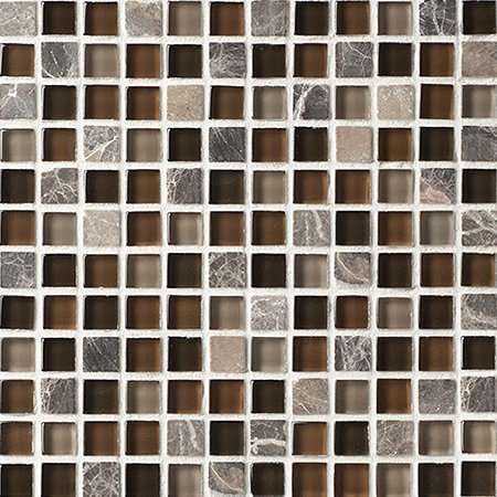 Мозаика Colori Viva Mallorca CV10111, цвет коричневый, поверхность матовая, квадрат, 305x305