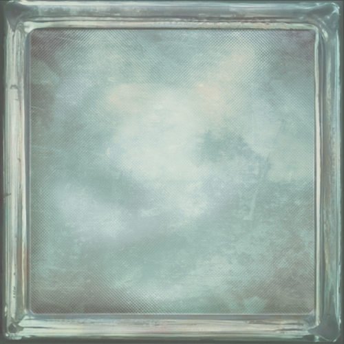 Керамическая плитка Aparici Glass Blue Pave, цвет голубой, поверхность глянцевая, квадрат, 201x201