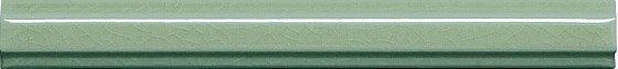 Бордюры Adex ADMO5267 Listelo Clasico C/C Verde Claro, цвет зелёный, поверхность глянцевая, прямоугольник, 17x150